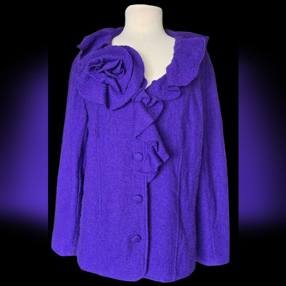 Elegant Purple Women's Blazer